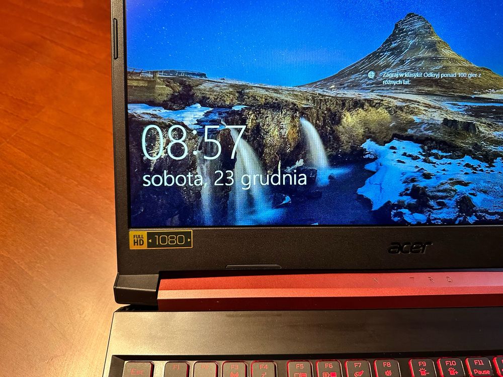 Laptop acer nitro 5 i5-9300H NVIDIA Geforce GTX 1660ti