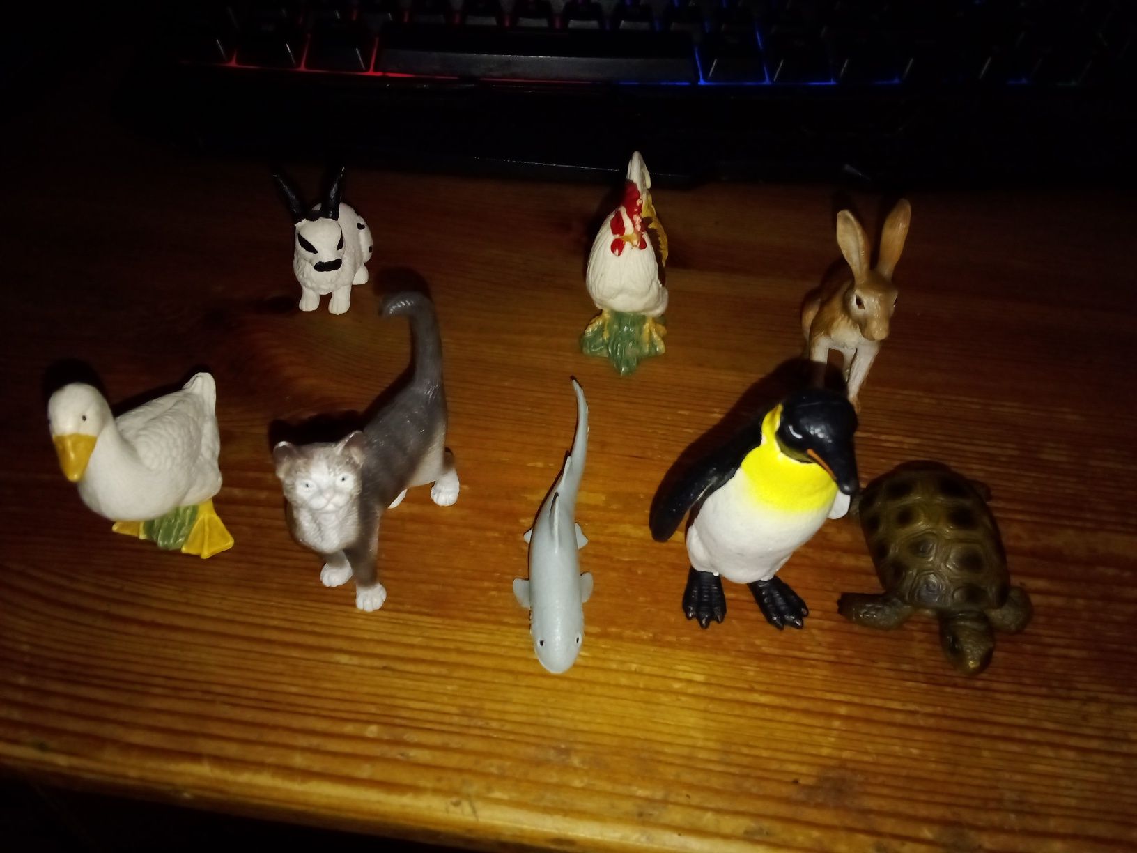 Colecao de miniaturas de animais