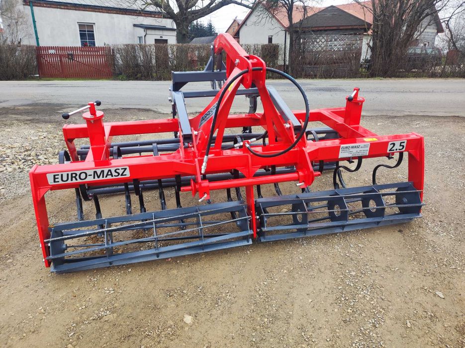 PROMOCJA agregat Uprawowo-siewny 2,5/2,7/3m EURO-MASZ od ręki