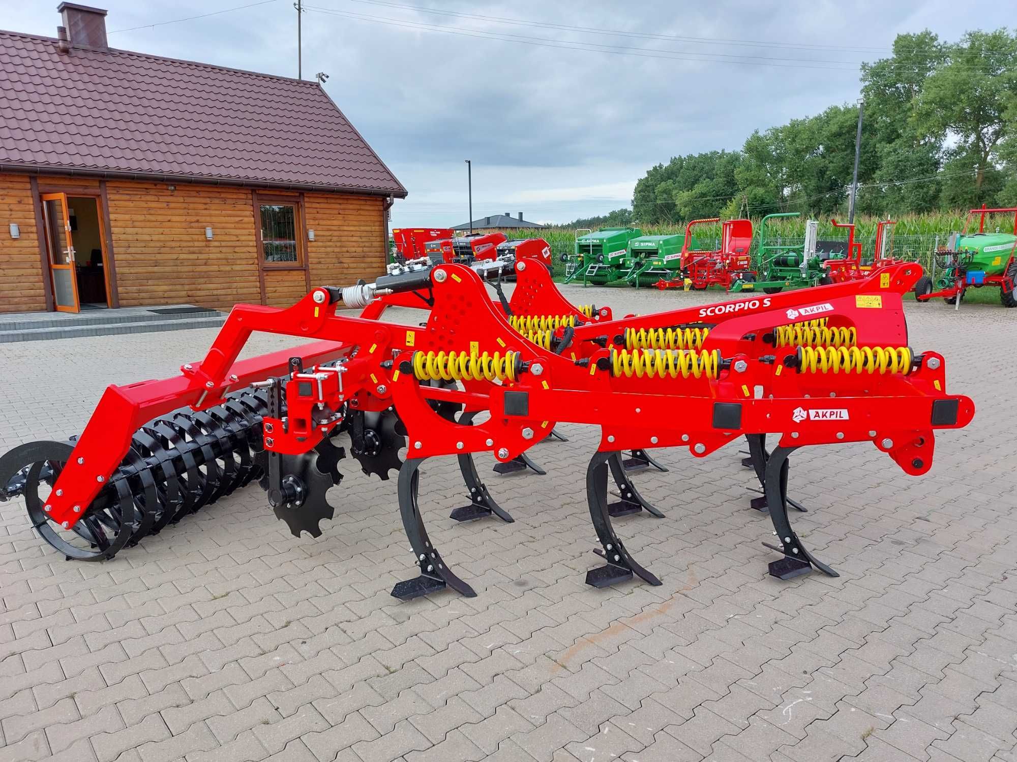 Agregat Bezorkowy LANDSTAL Skimmer 2,5m 3,0m 3,6m MANDAM SPEC Helagro