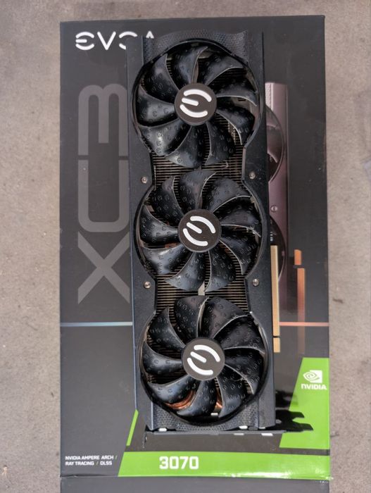 Відеокарти RTX 3070 EVGA 4 шт.