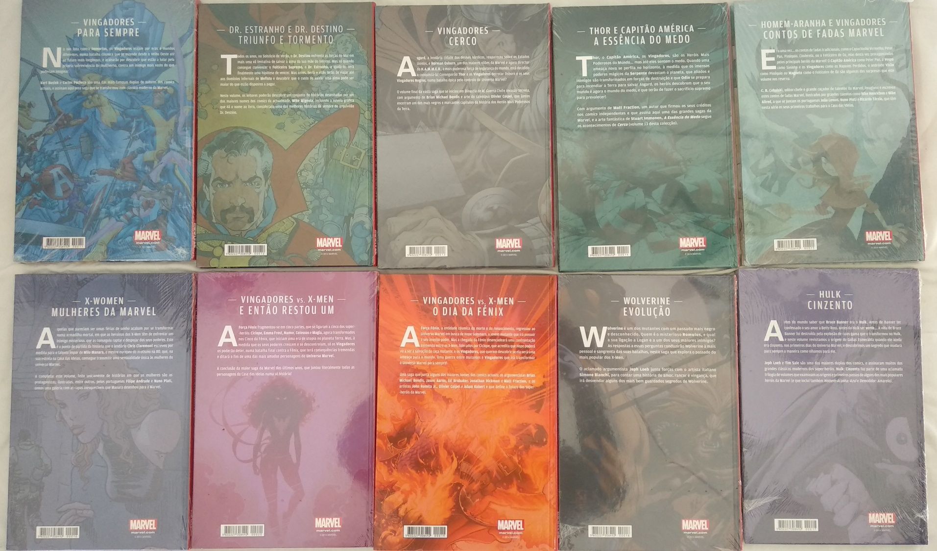 Livros "Universo Marvel"