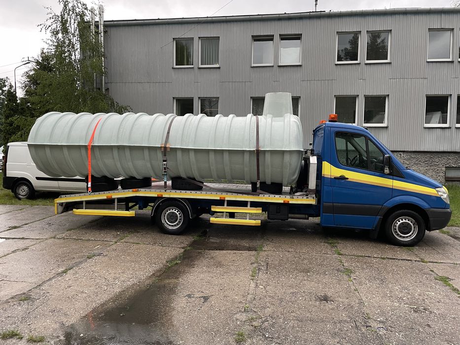 Zbiornik plastikowy 10m3, szambo, deszczówka, transport