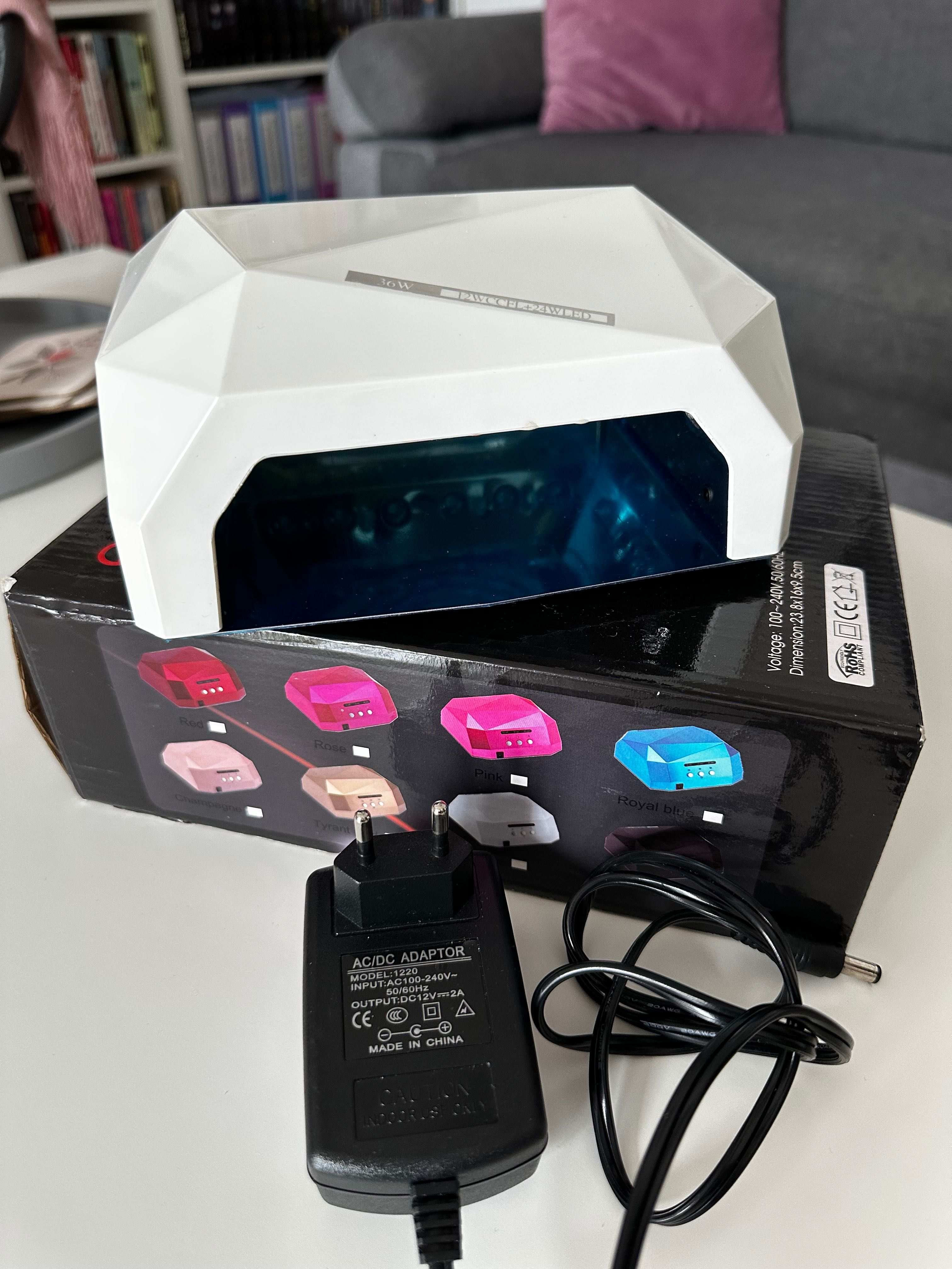 Lampa UV LED CCFL do paznokci manicure hybrydowy - 36 W