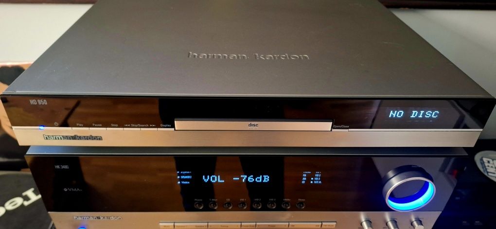 Harman Kardon HK3480 i HD950. Audio Vintage Pruszków