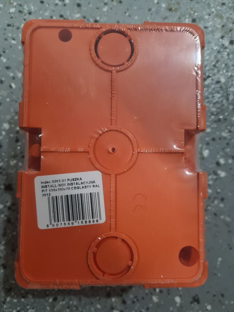 Puszki elektryczne podtynkowe