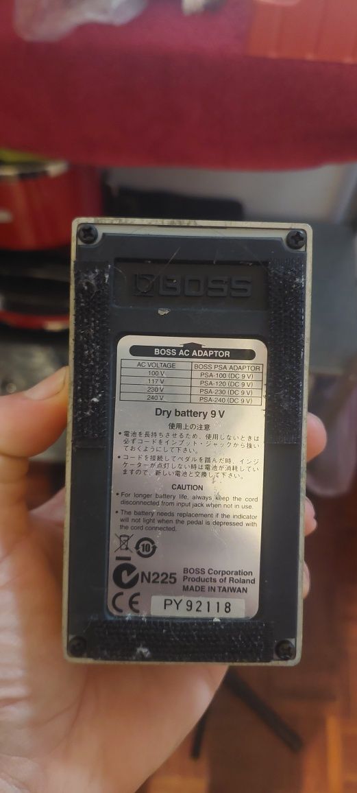 Pedal Boss Bass OverDrive ODB-3