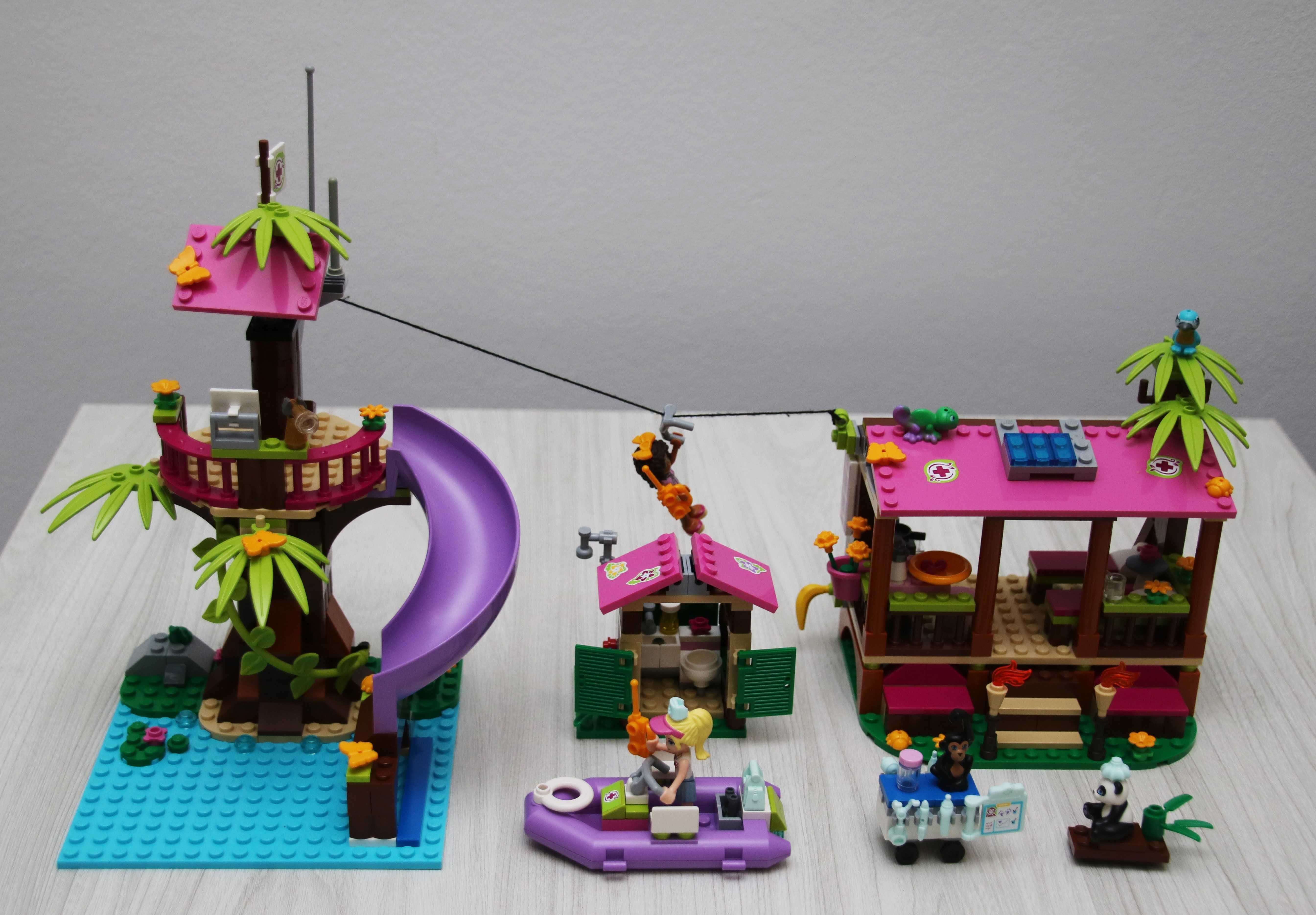 Duży zestaw Lego Friends 41038 Baza ratownicza