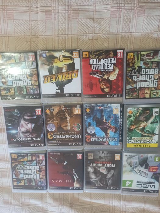 PlayStation 3 com 12 jogos