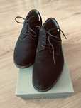 Eleganckie buty męskie ala zamsz skóra 45
