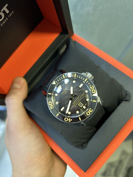 Zegarek męski Tissot Seastar 2000 certyfikat autentyczności