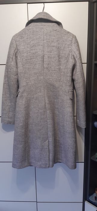 Szary płaszcz Reserved rozm. 36