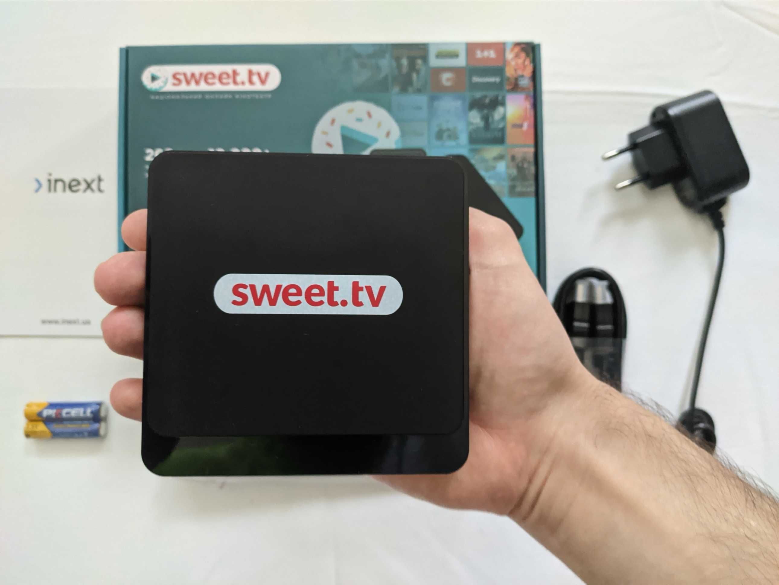 SWEET.TV Приставка Смарт ТВ iNext Ultra HD Max Т2