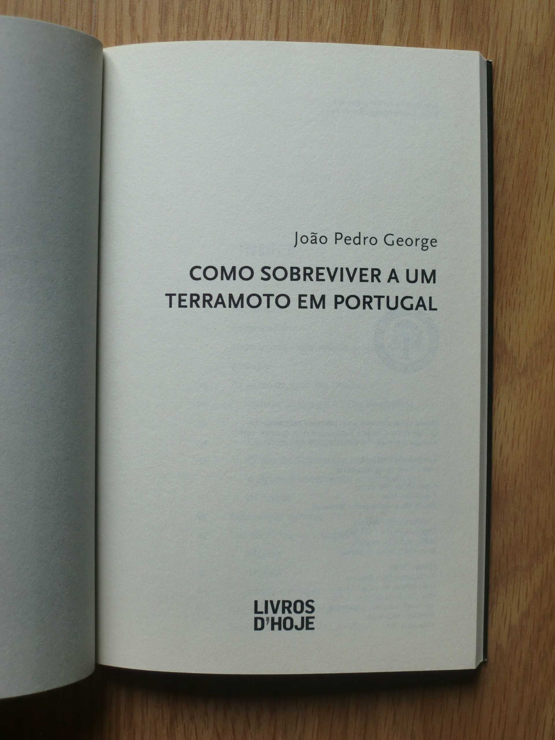 Como sobreviver a um terramoto em Portugal
de João Pedro George