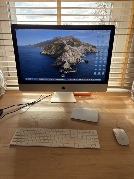  Apple, komputer iMac 27’ 2017 komplet, Gliwice okazja + dodatki logo