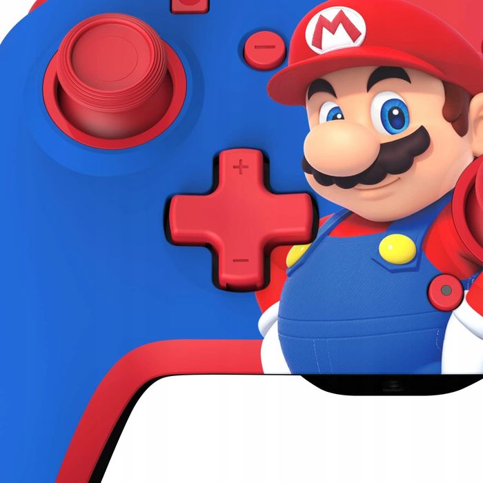 pad przewodowy + słuchawki przewodowe nintendo switch mario