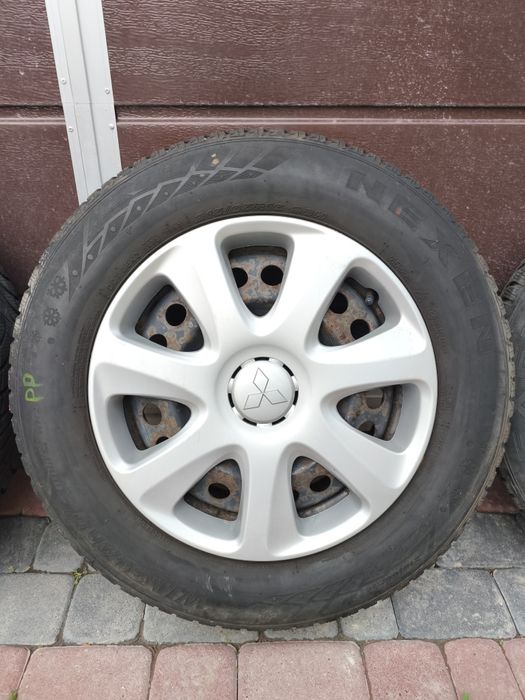 Kola Mitsubishi ASX zimowe stalowe + kolpaki 215/65R16 98H