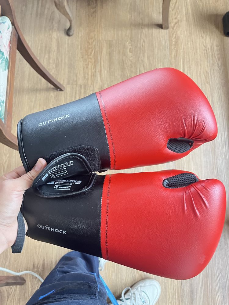 Par de luva de boxe