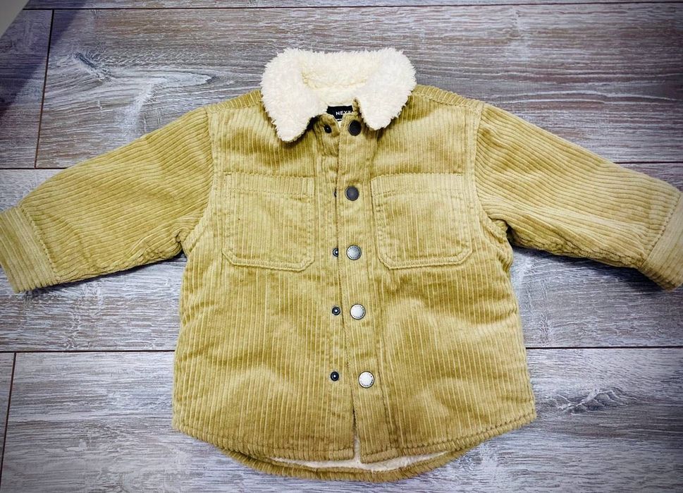 Стильная курточка теплая Next, размер 86