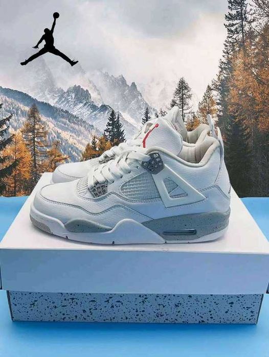 Jordan_4_Retro_White_Oreo_Biegania / Rozmiar 39