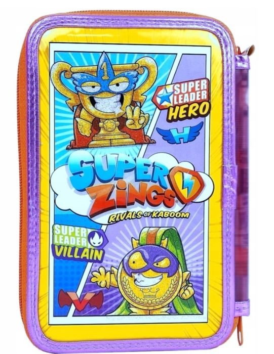 Nowy piórnik z wyposażeniem