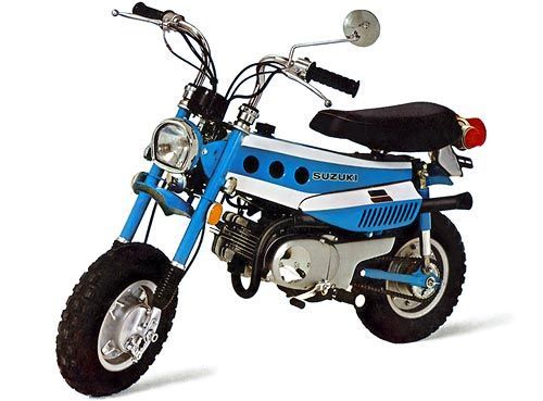 Suzuki MT50 Trailhopper (Mini Suzuki) Parts List