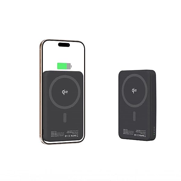 Powerbank Tech-Protect PB24 LifeMag QI2 MagSafe 10000 mAh - czarny