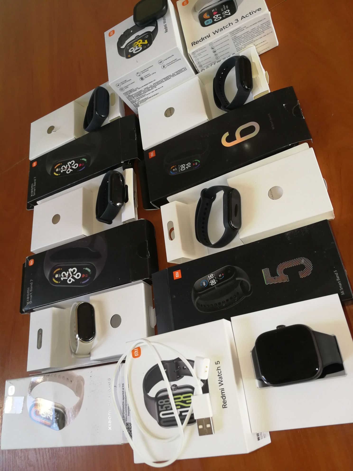 Zestaw Zegarek Xiaomi Smart band 6 7 8 redmi watch 3 4  Pakiet SmartW