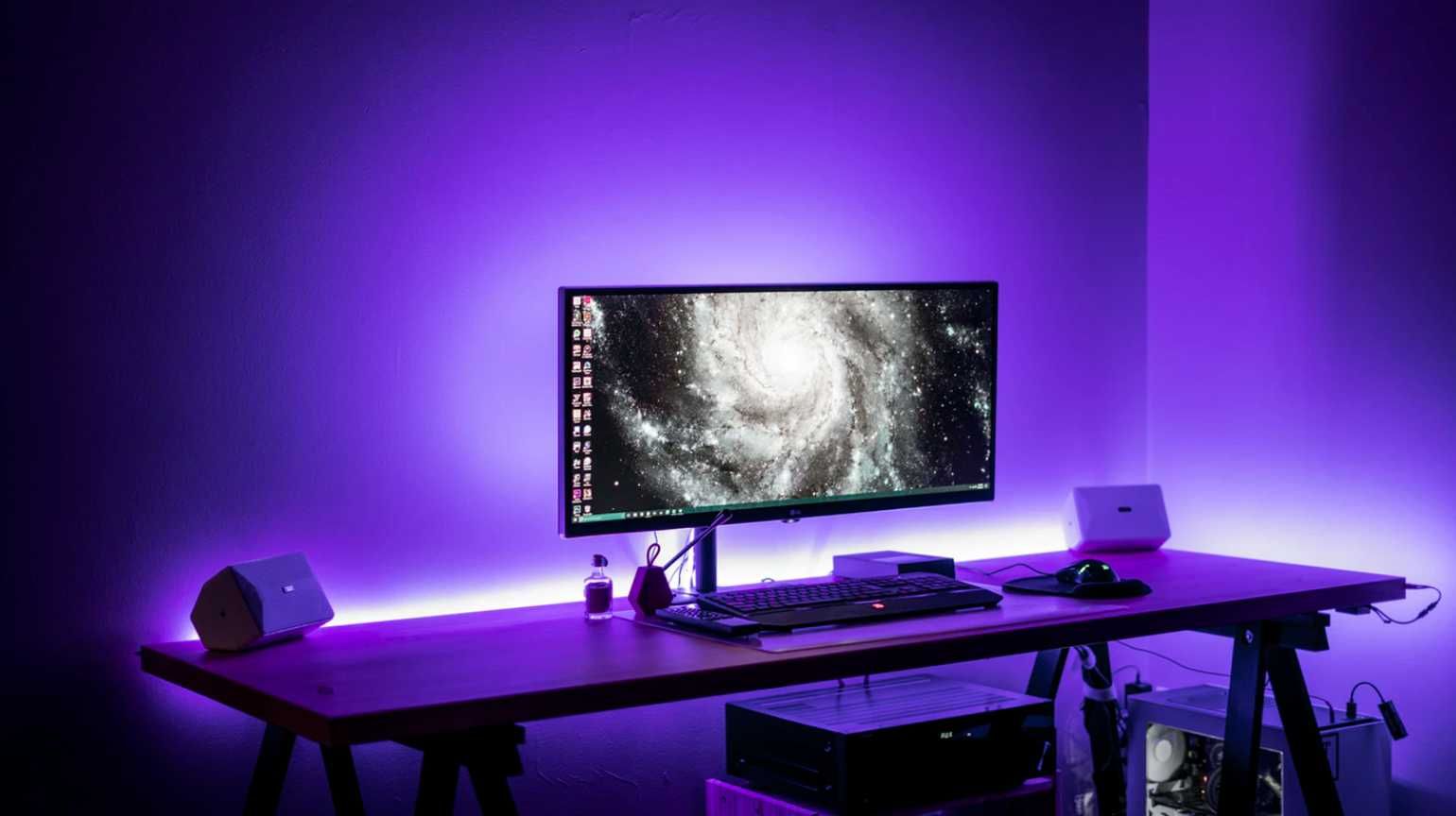 LEDY NA ŚCIANĘ 5M rgb taśma ledowa