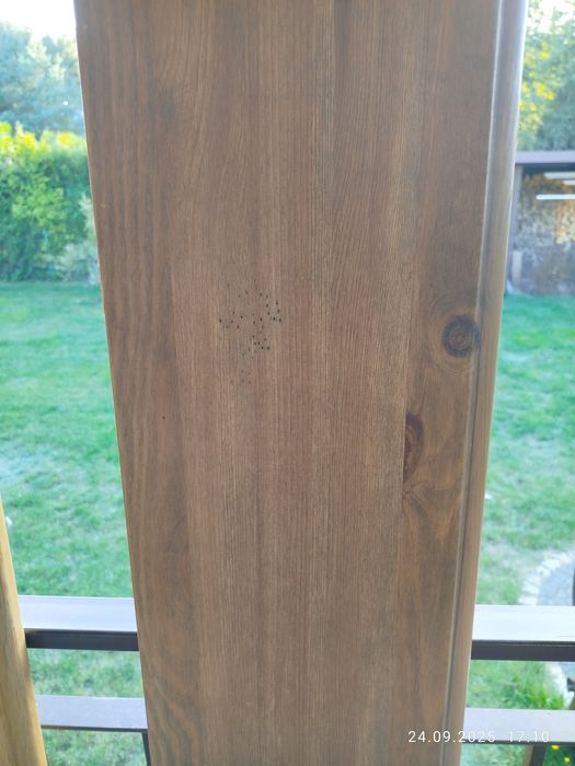 Półka ścienna drewniana 160cm x 24cm