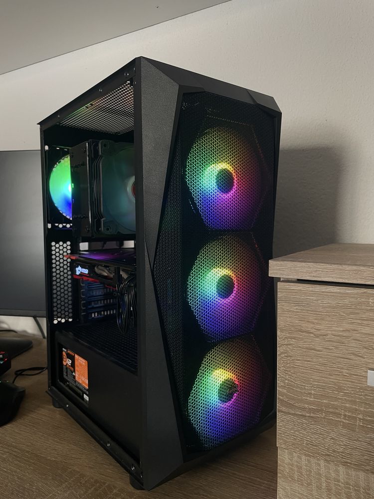Computador Gaming Ryzen 7 + monitor+ teclado+ rato