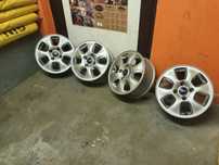 4 sztuki FORD FIESTA MK6 FELGA ALUMINIOWA 14&#039; 4x108 5,5J ET37,5 8A6J-AA