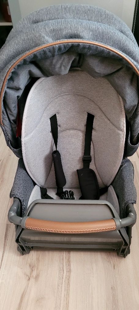 Wózek Roan Esso Total Grey 2w1-stan bardzo dobry
