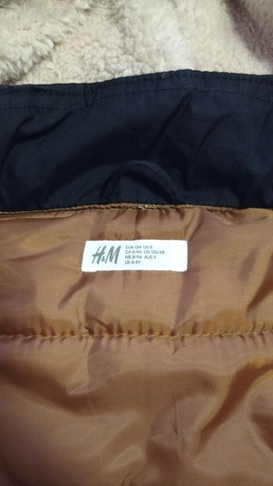 Куртка парка на 8-9 лет от H&M для мальчика