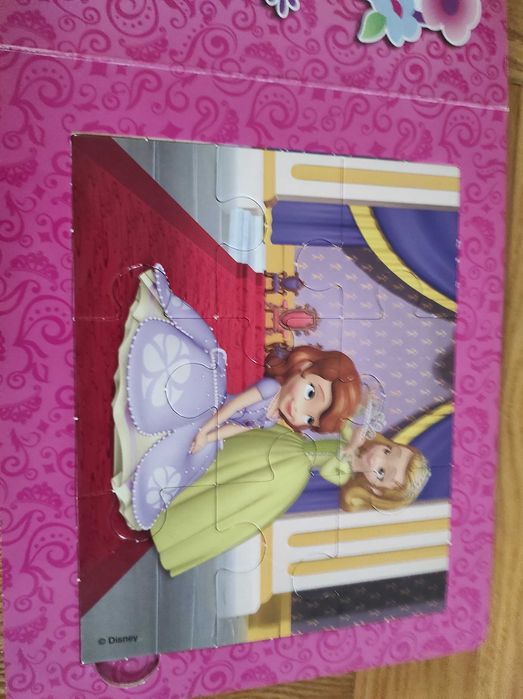Puzzle książka 4x puzzle Jej wysokość Zosia