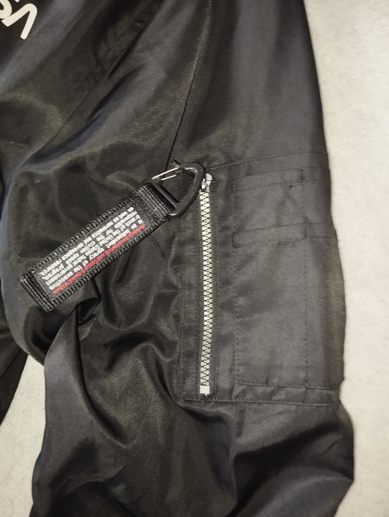 Modny bomber NASA Cropp XL męski czarny