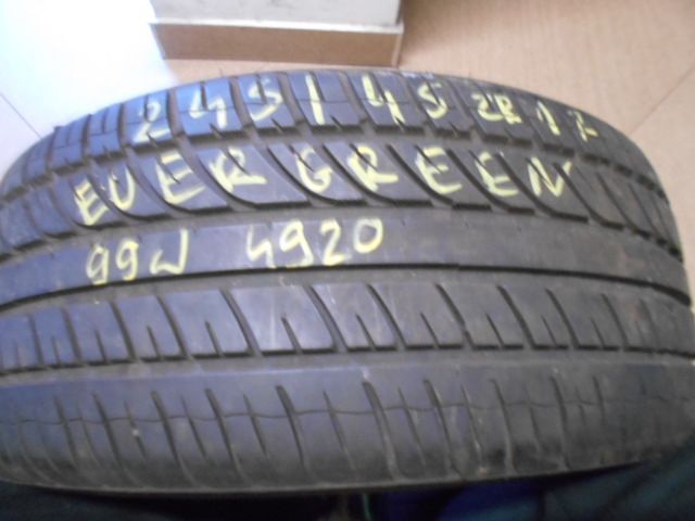 Opona pojedyńcza 245/45r17 evergreen eu72 7,3mm lato