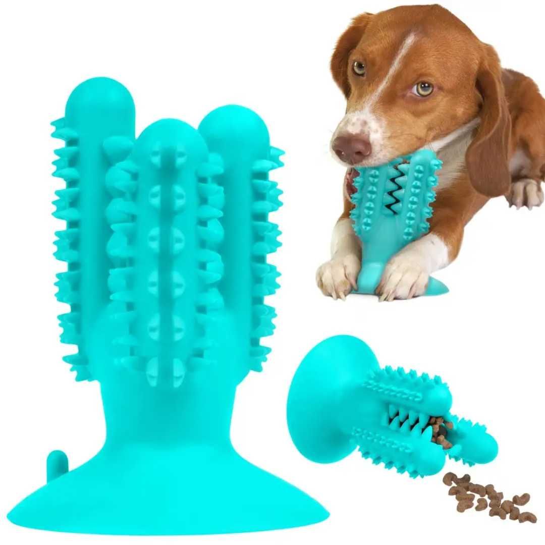 Игрушка для собак Bronzedog PetFun Dental КАКТУС на присоске.