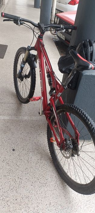 Bicicleta MSC com roda 27, fox à frente e atrás!