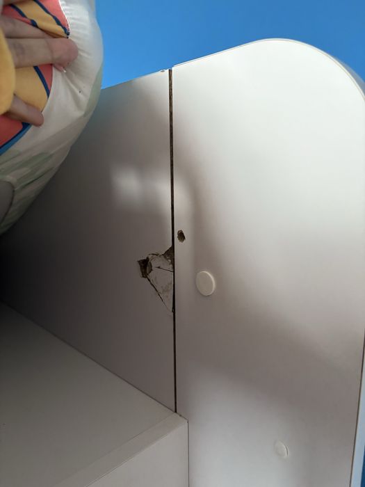 Łóżko piętrowe z biurkiem