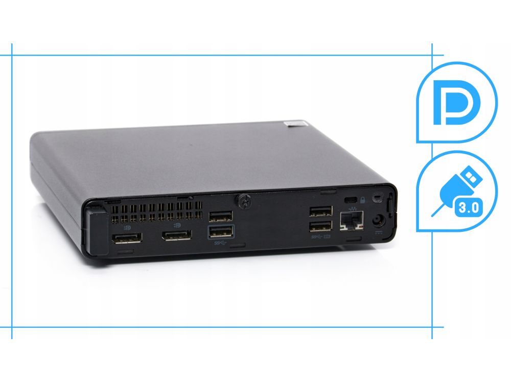 HP EliteDesk 705 G4 AMD Ryzen 5, 16GB DDR4, 256GB SSD, Win10 Pro