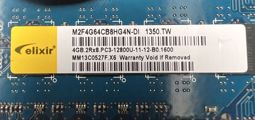 8gb ram ddr3 1333MHz dwie kości