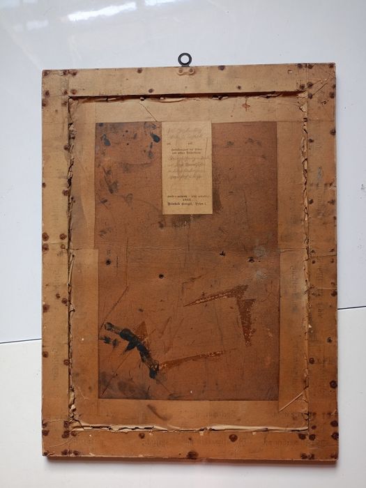 Portret Johann Gutenberg – oryginalna litografia Max Wulff