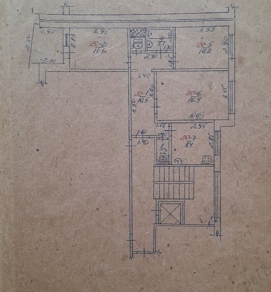 Продам 3х комнатную квартиру