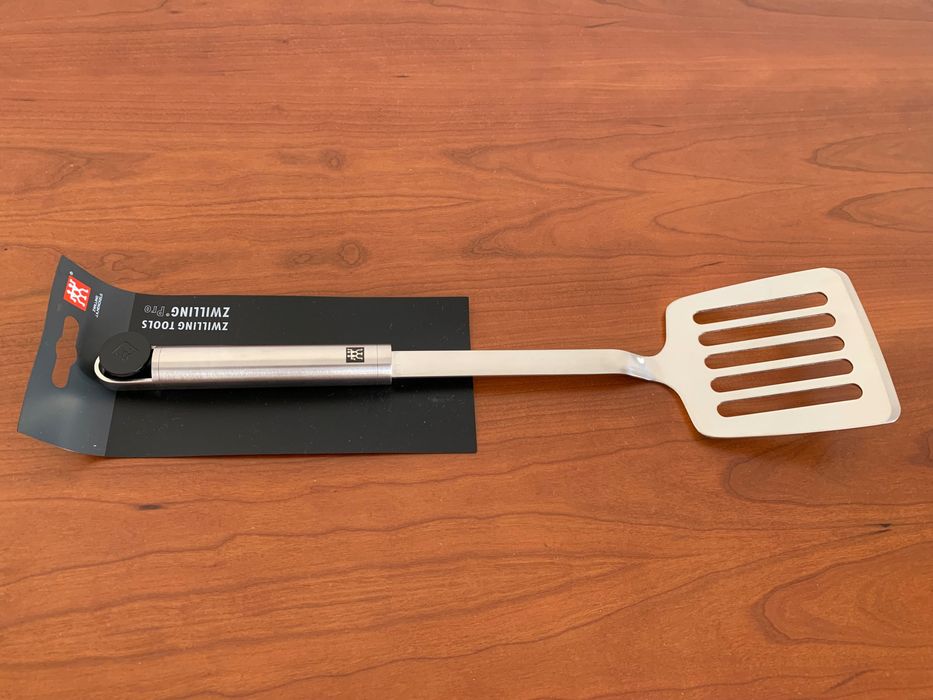 Novo INOX Espátula / Escumadeira  ZWILLING PRO (utensílio cozinha)
