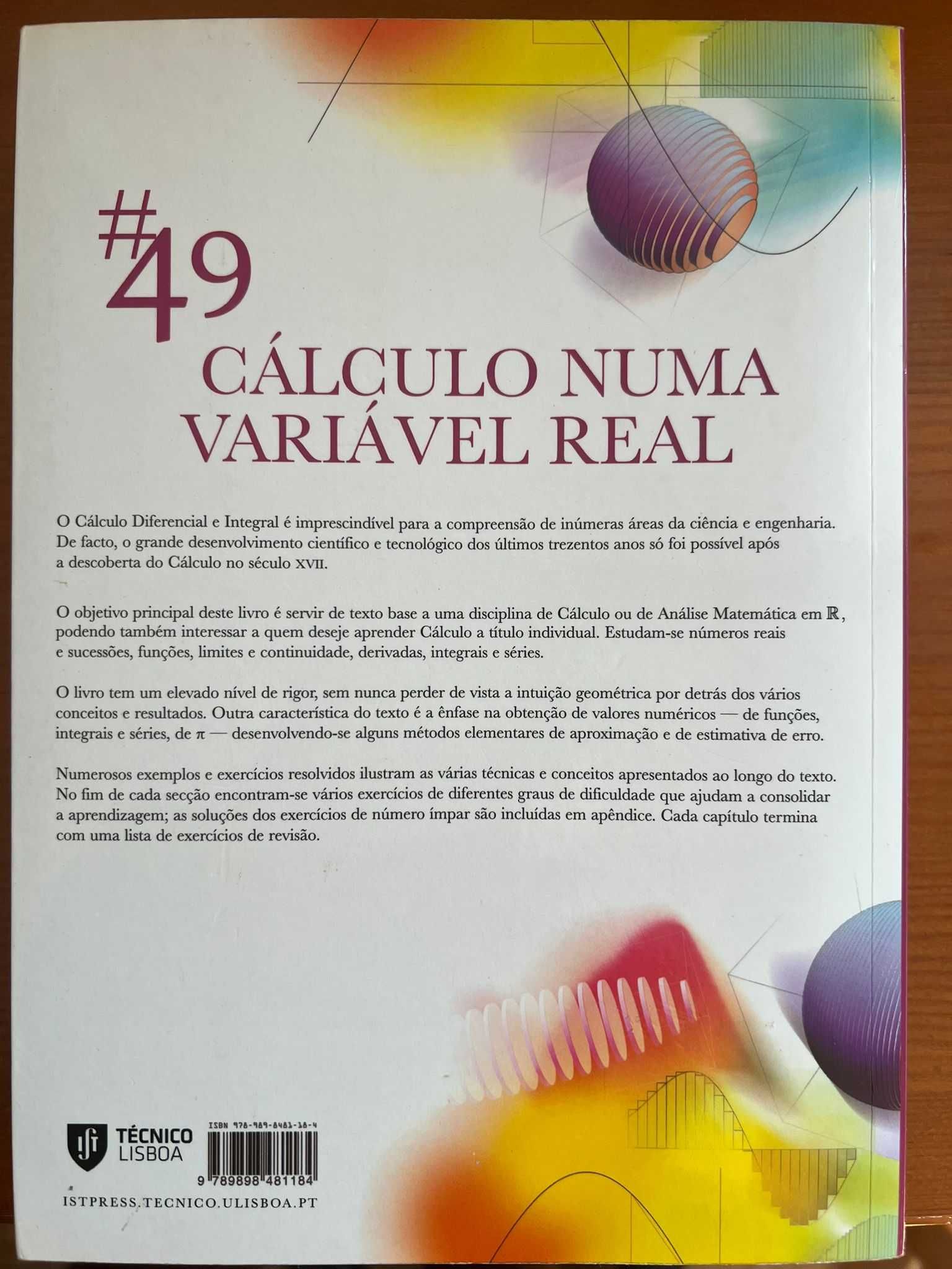 Cálculo numa variável real - IST Press