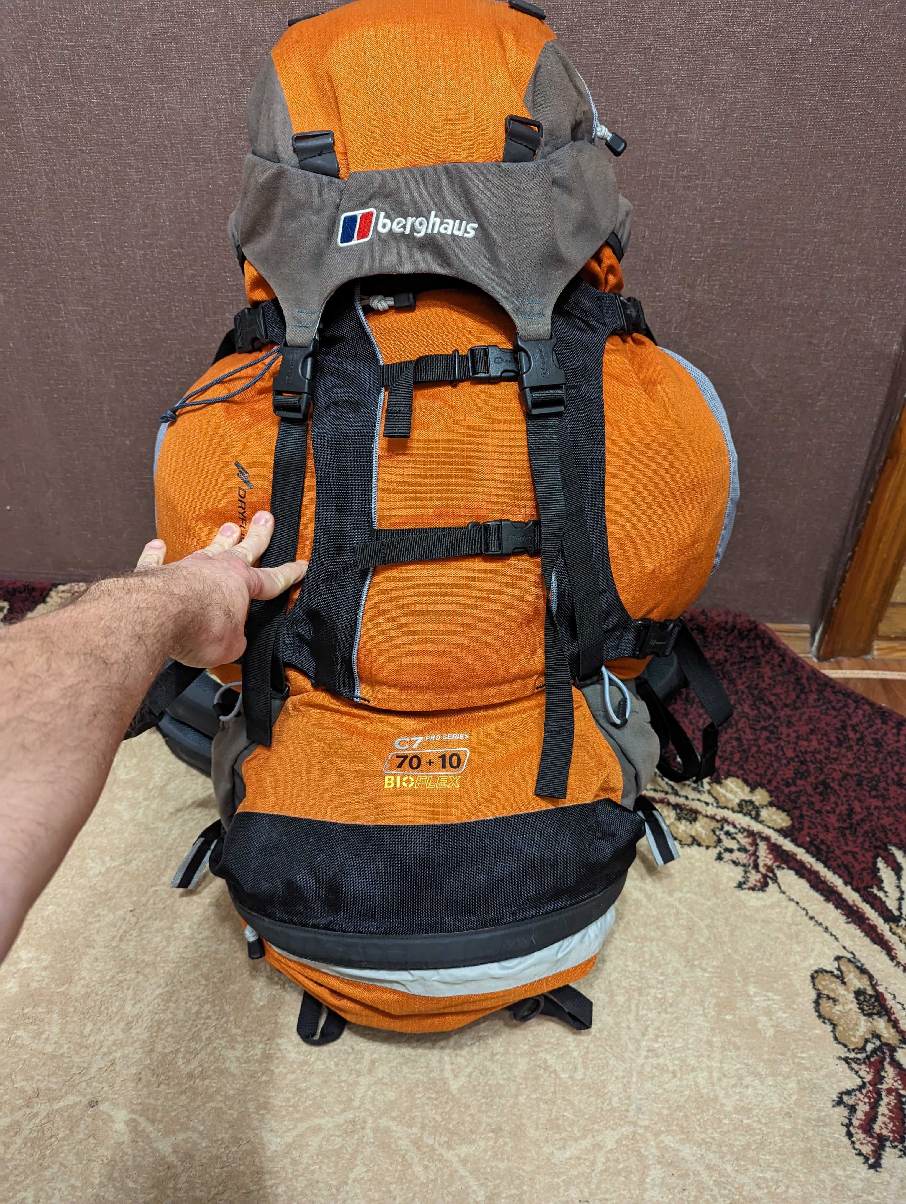 Туристический рюкзак  Berghaus bioflex pro series 70+10