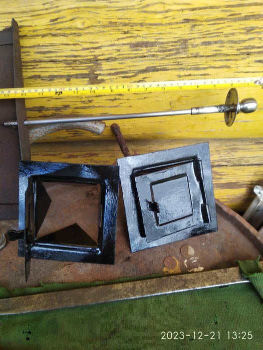 Нові дверцята до печі, кухні, кутник ,шубер і люфта