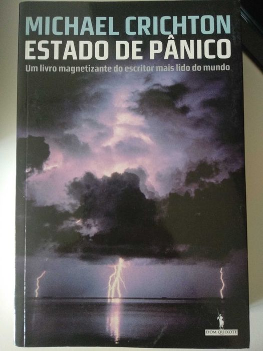 Livro "Estado de Pânico" de Michael Crichton