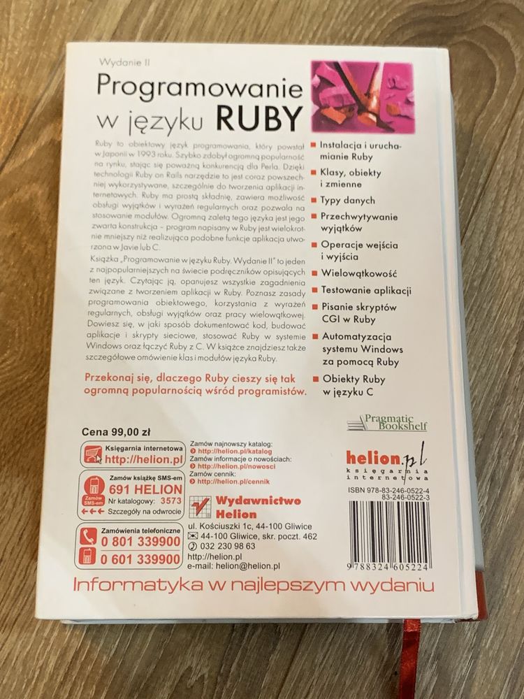 Programowanie w języku Ruby. Wydanie II Dave Thomas, Chad Fowler